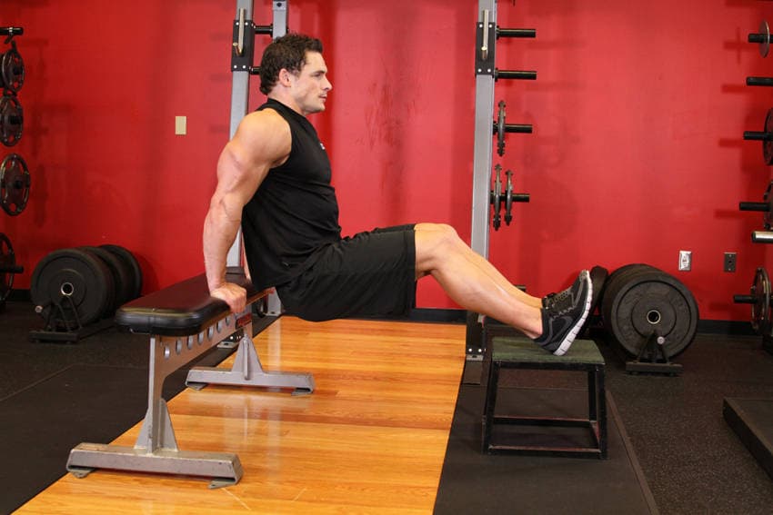 Bench Dips, position 1 of 2