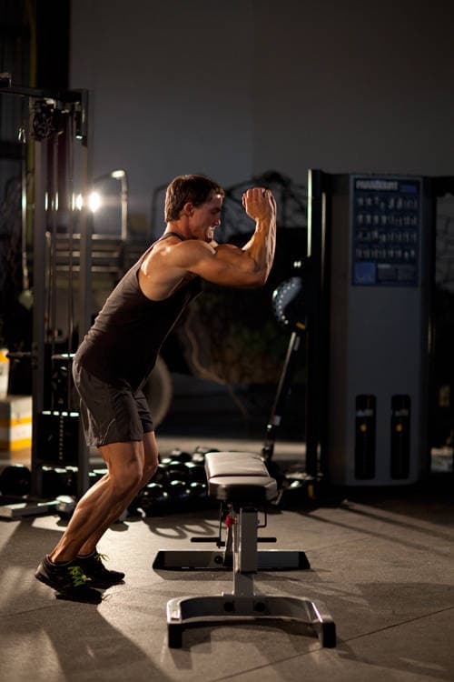 Bench Jump, position 1 of 2