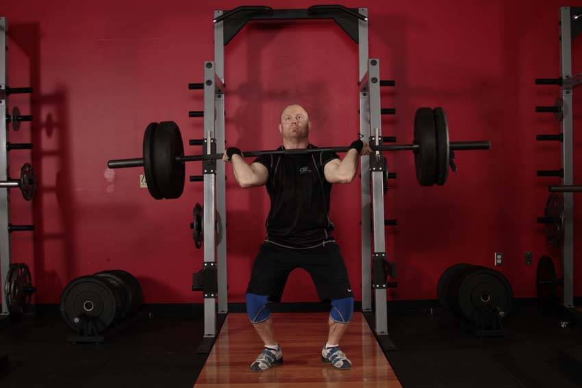 Push Press, position 2 of 2