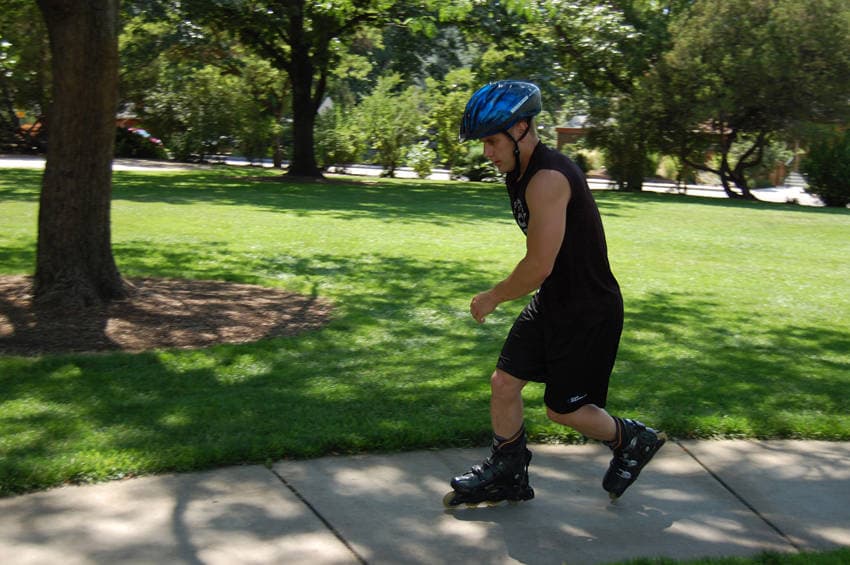 Skating, position 2 of 2