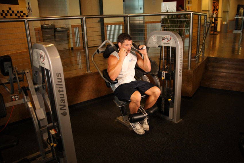 Ab Crunch Machine, position 2 of 2