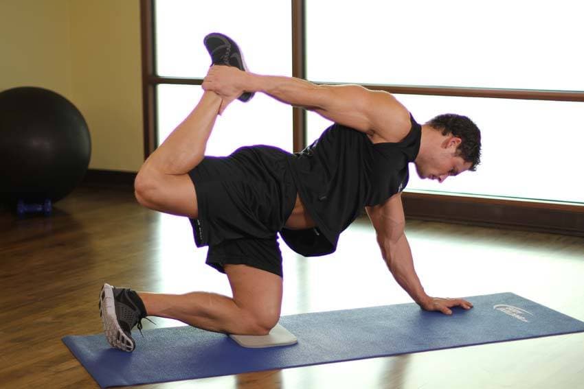All Fours Quad Stretch, position 2 of 2