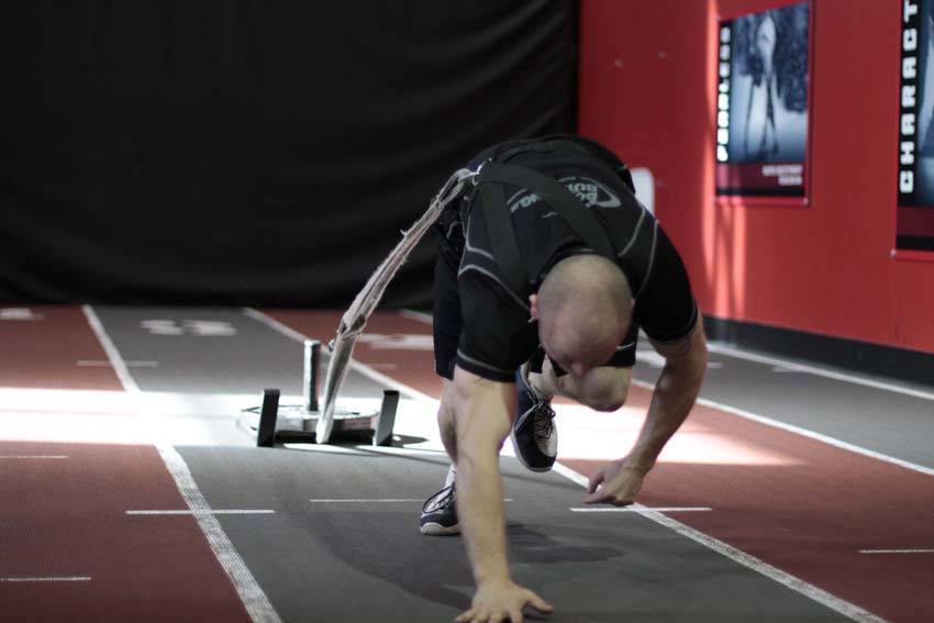 Bear Crawl Sled Drags, position 2 of 2