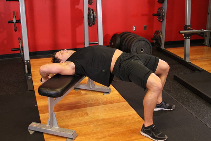 Bent-Arm Dumbbell Pullover, position 2 of 2