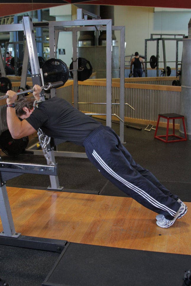 Body Tricep Press, position 2 of 2