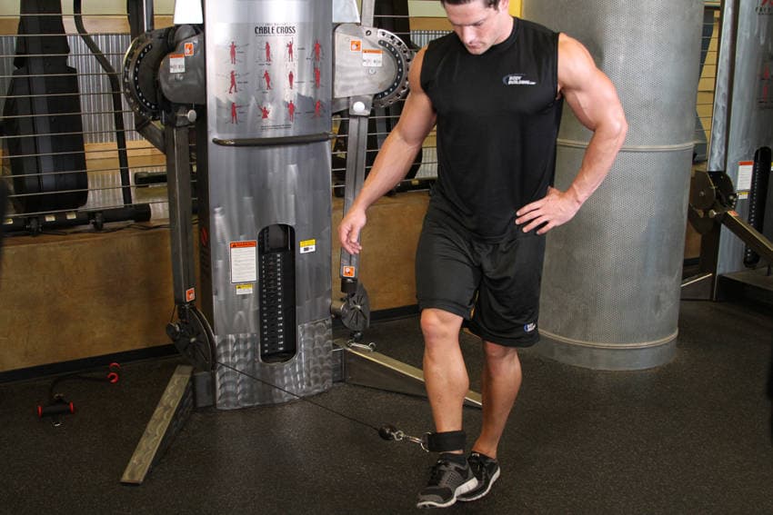 Cable Hip Adduction, position 2 of 2