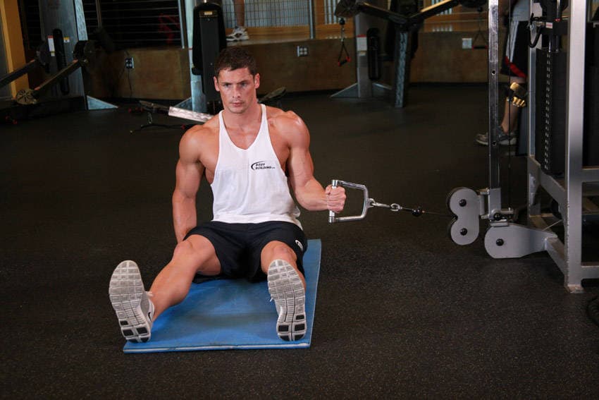 Cable Internal Rotation, position 1 of 2