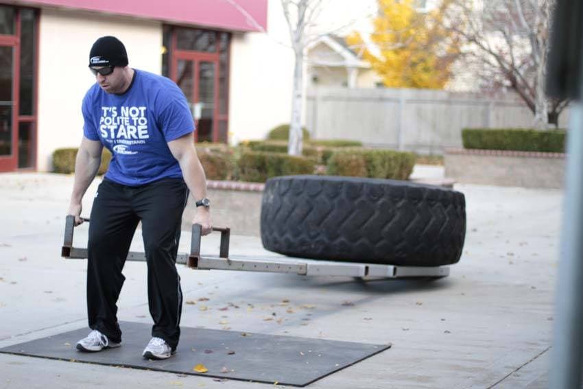 Car Deadlift, position 1 of 2
