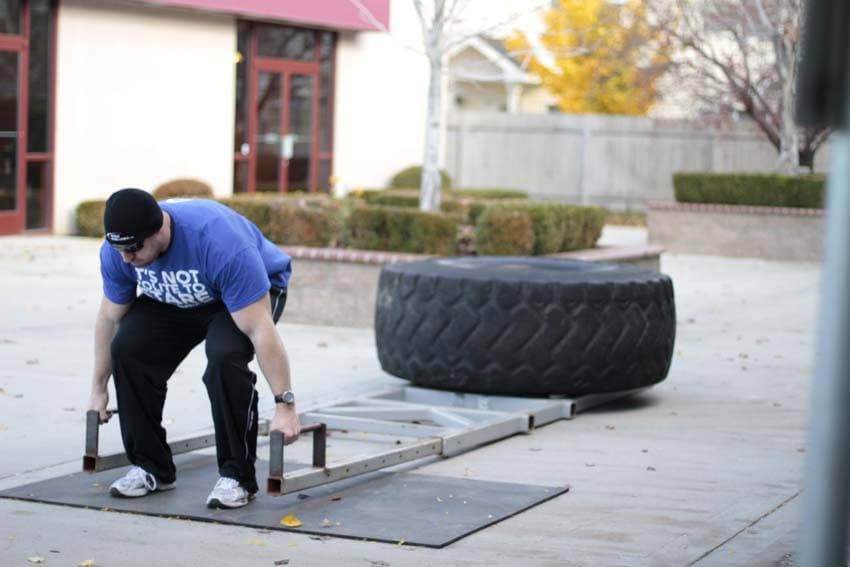 Car Deadlift, position 2 of 2