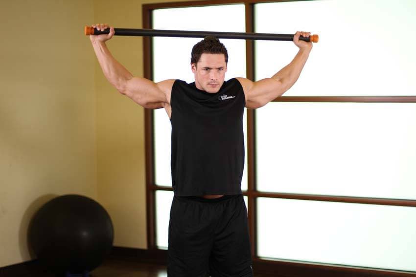 Chest And Front Of Shoulder Stretch, position 2 of 2