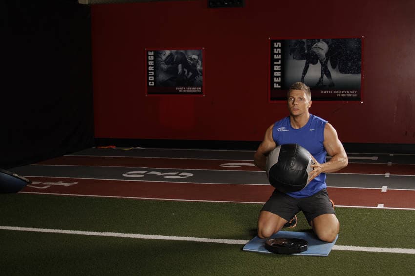 Chest Push (single response), position 1 of 2