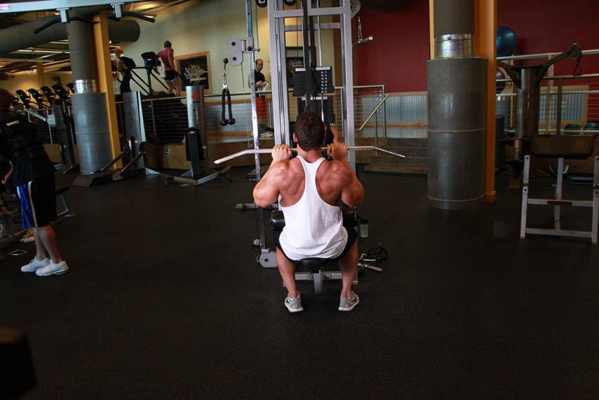 Close-Grip Front Lat Pulldown, position 2 of 2