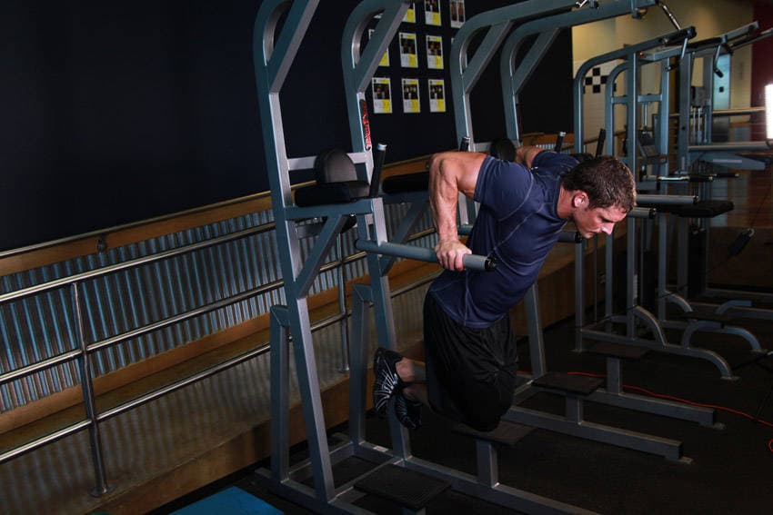 Dips - Chest Version, position 2 of 2