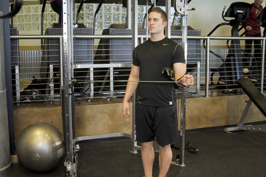 External Rotation with Band, position 2 of 2