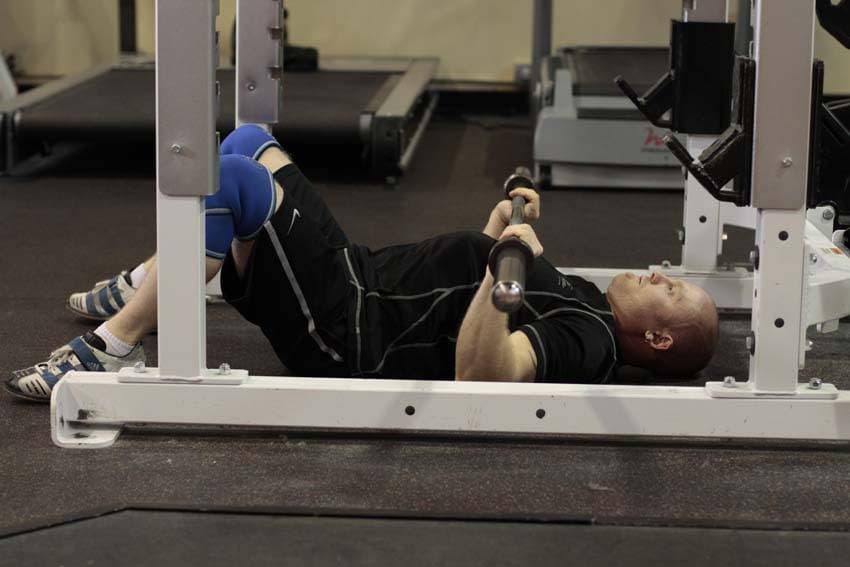 Floor Press, position 2 of 2