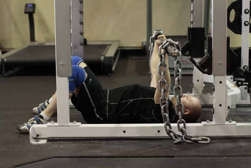 Floor Press with Chains, position 1 of 2