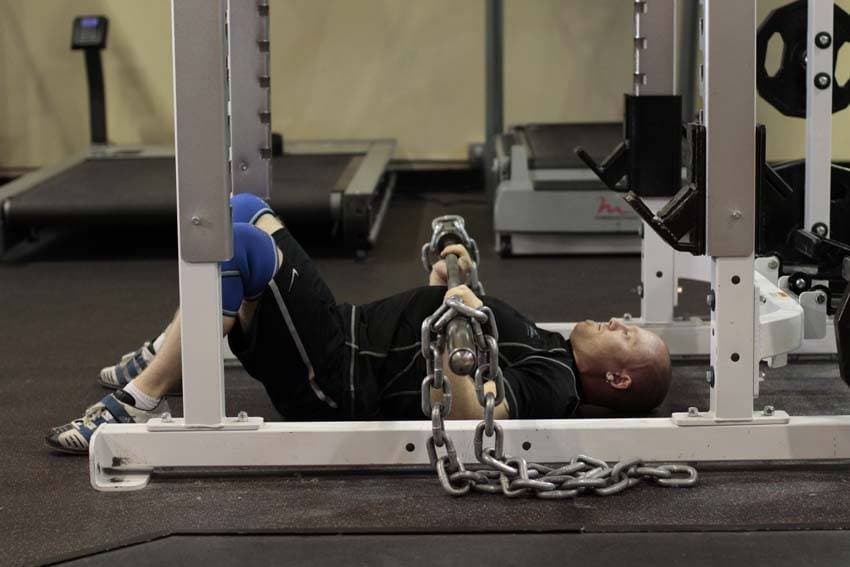 Floor Press with Chains, position 2 of 2