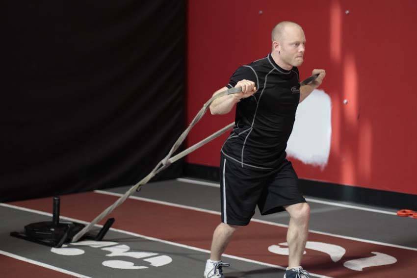 Forward Drag with Press, position 1 of 2