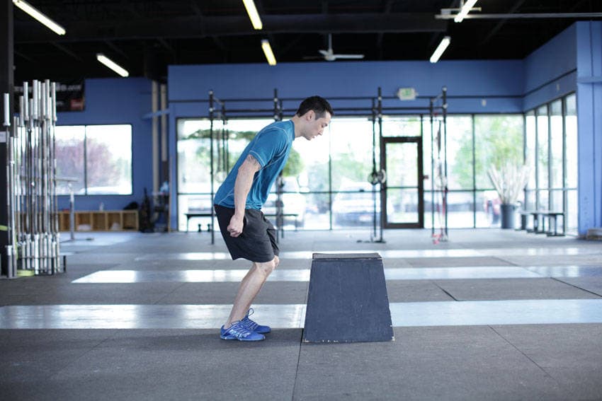 Front Box Jump, position 1 of 2