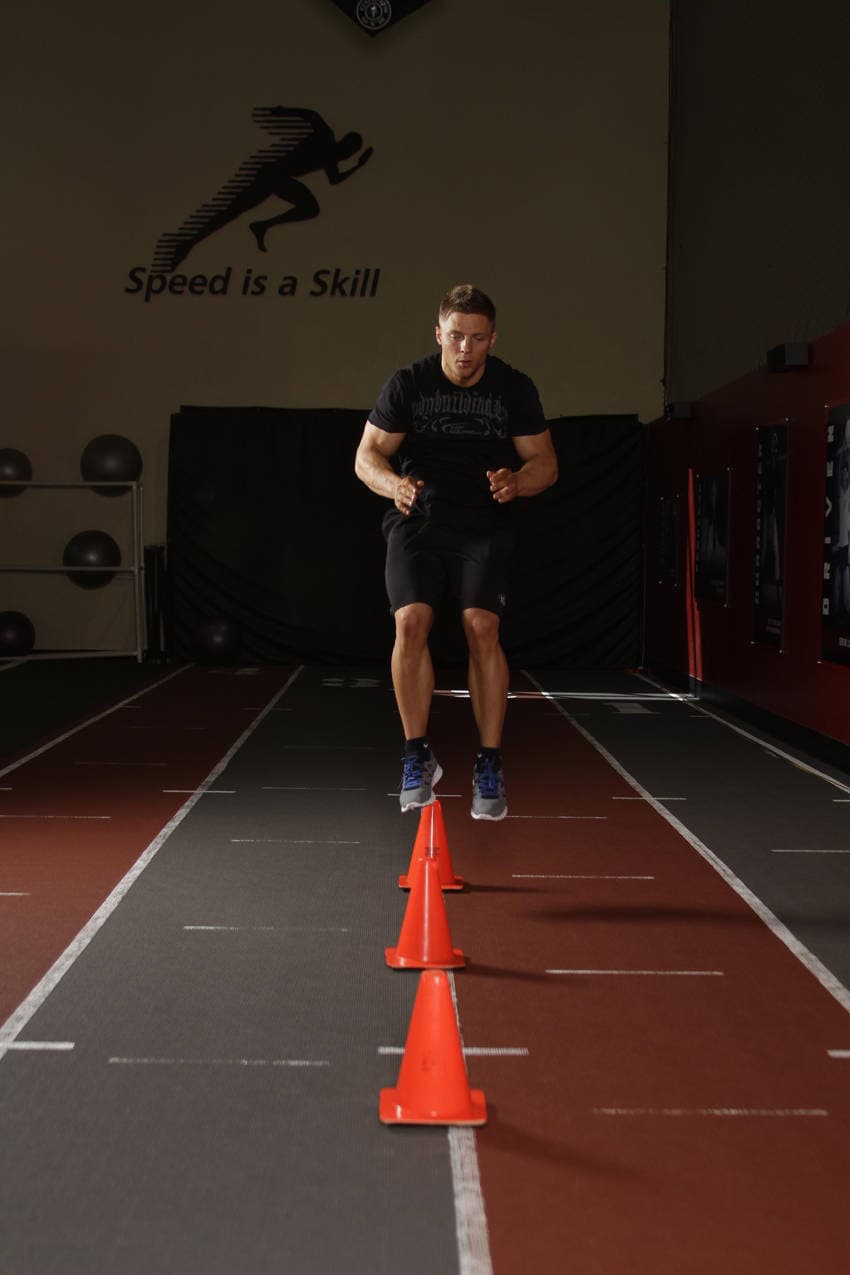 Front Cone Hops (or hurdle hops), position 2 of 2