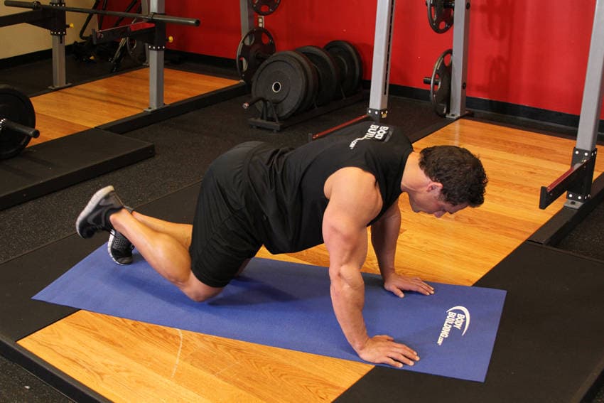 Glute Kickback, position 1 of 2