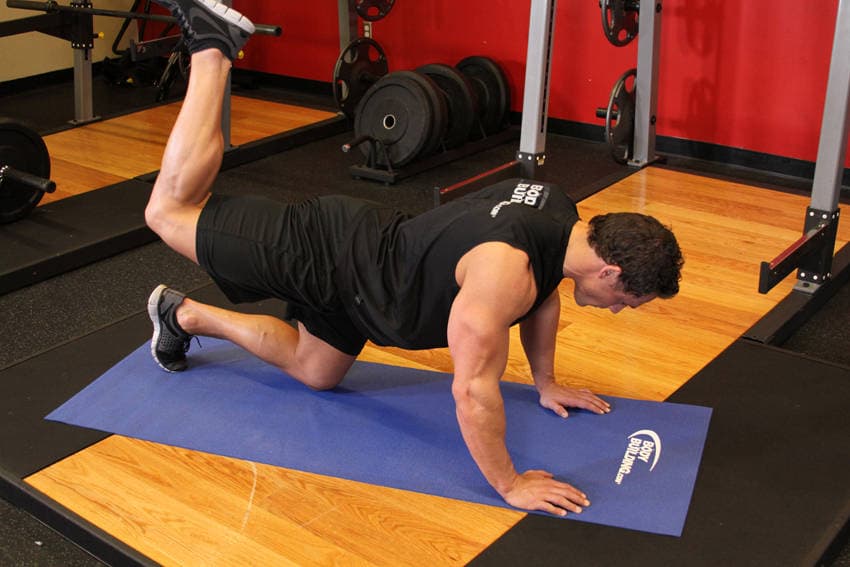 Glute Kickback, position 2 of 2