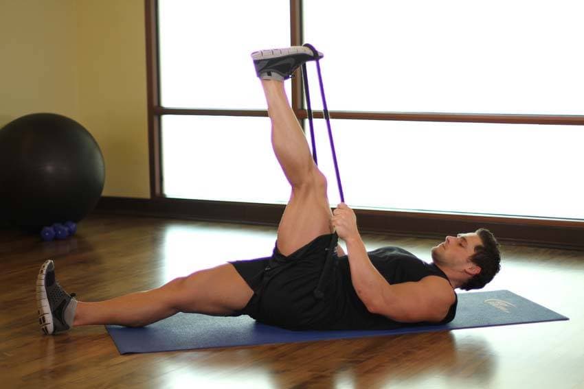 Hamstring Stretch, position 2 of 2