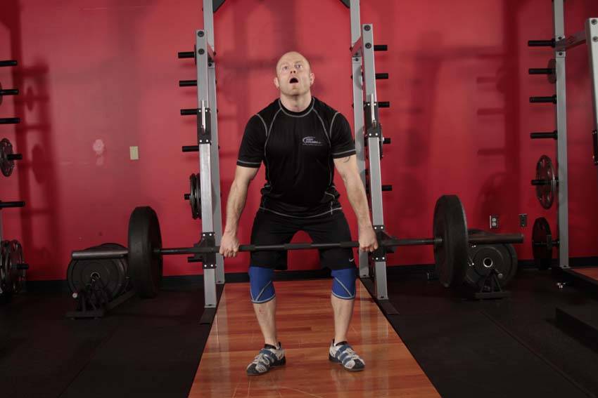 Hang Clean, position 2 of 2