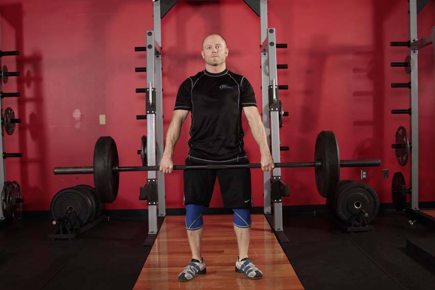 Hang Clean - Below the Knees, position 1 of 2