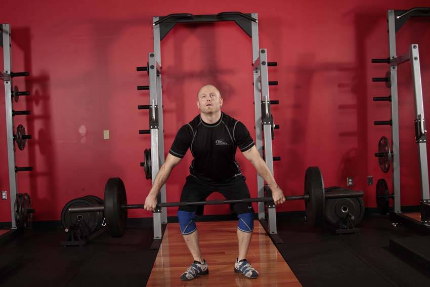 Hang Snatch, position 1 of 2