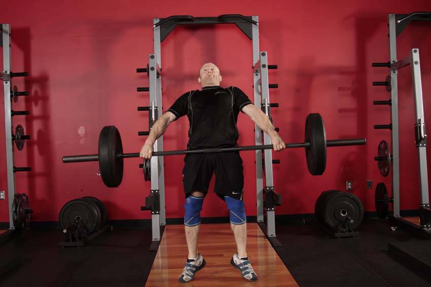 Hang Snatch, position 2 of 2