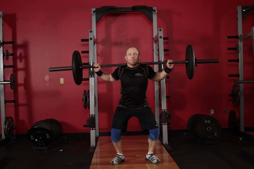 Heaving Snatch Balance, position 2 of 2