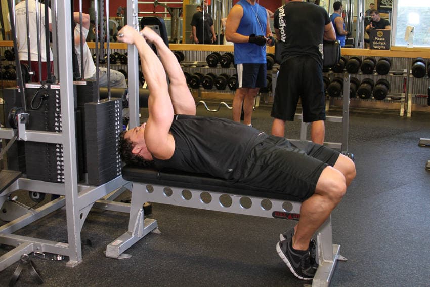 High Cable Curls, position 1 of 2