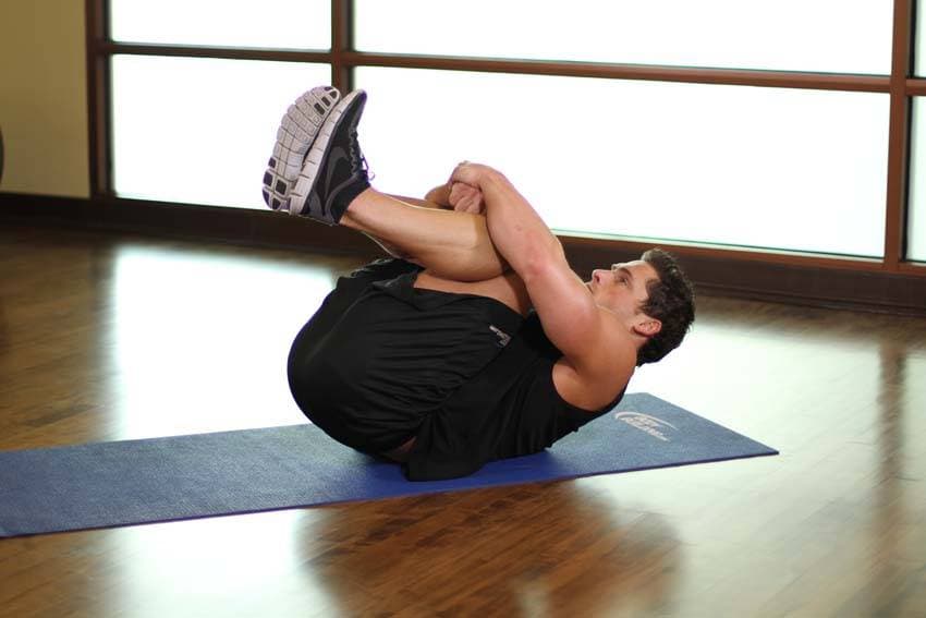 Hug Knees To Chest, position 2 of 2