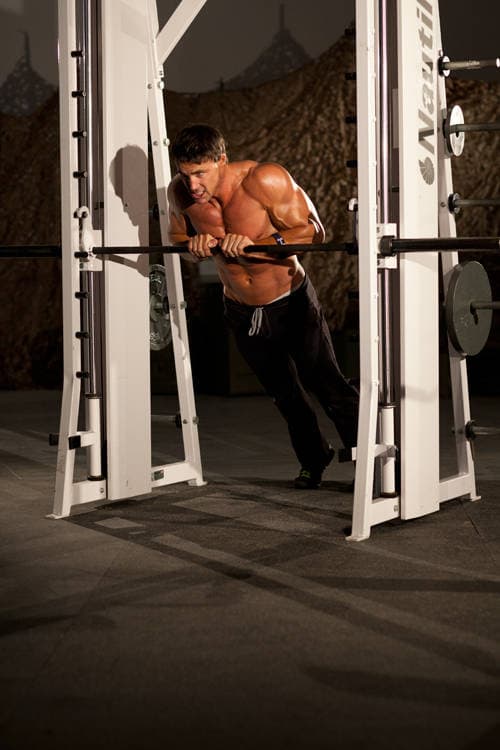 Incline Push-Up Close-Grip, position 2 of 2