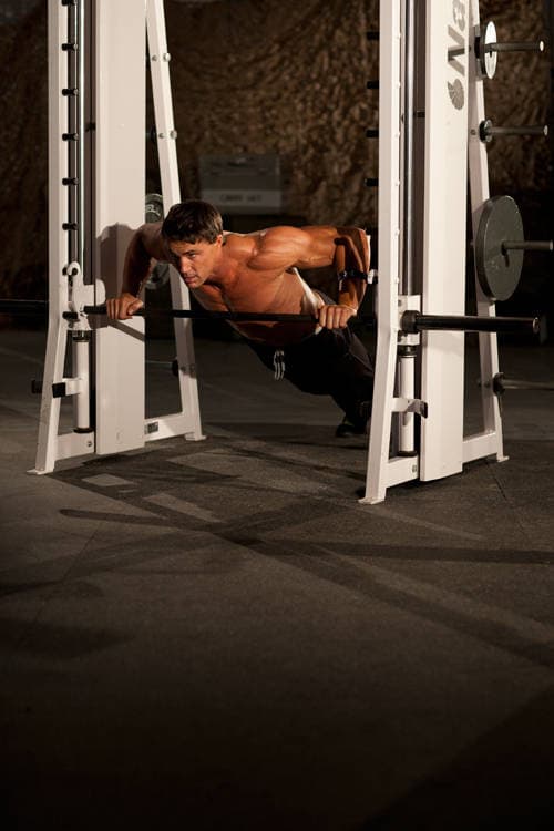 Incline Push-Up Wide, position 1 of 2
