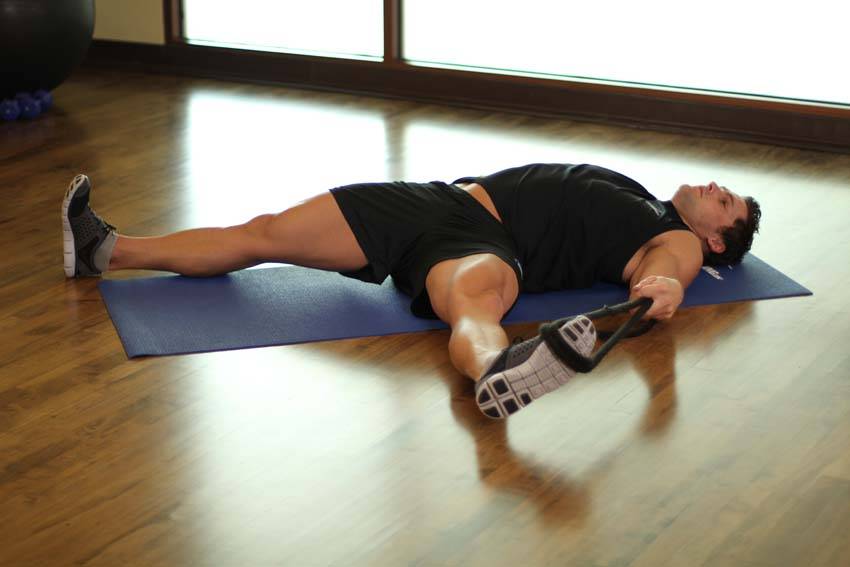 Intermediate Groin Stretch, position 2 of 2