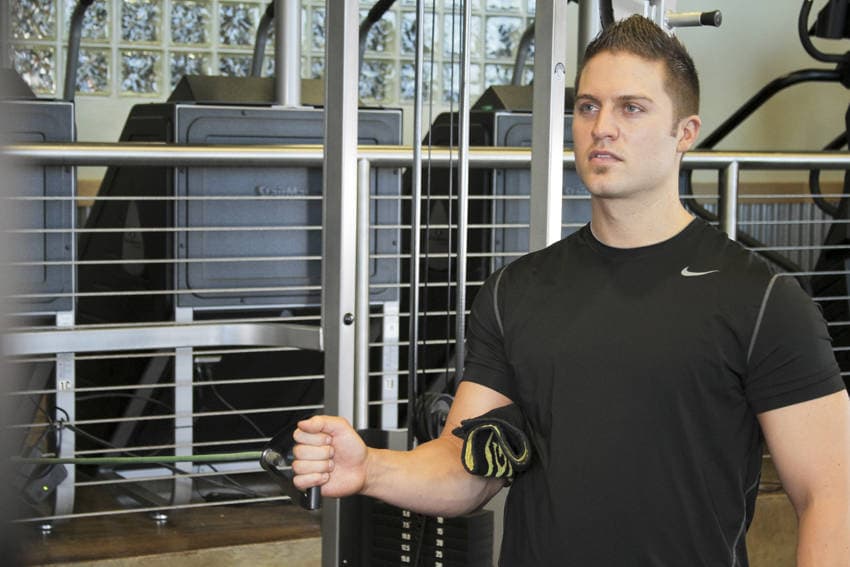 Internal Rotation with Band, position 1 of 2