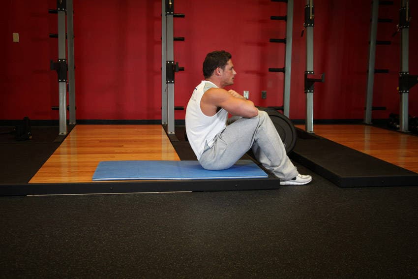 Janda Sit-Up, position 2 of 2