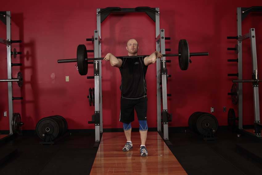 Jerk Balance, position 1 of 2