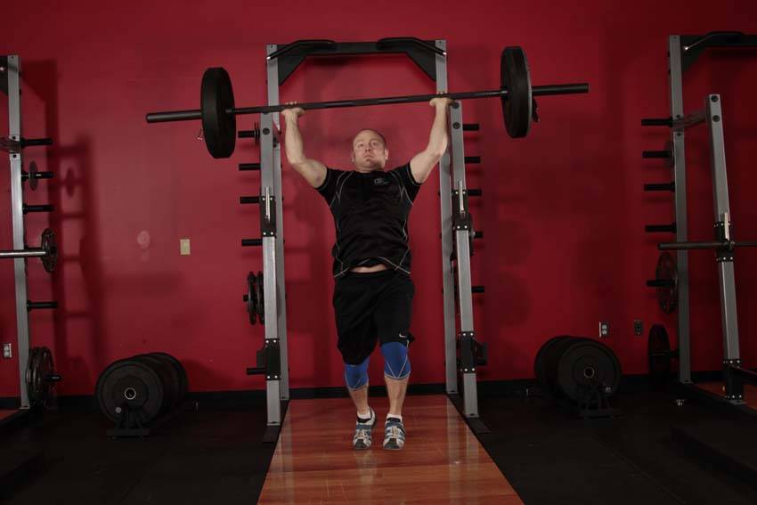 Jerk Balance, position 2 of 2