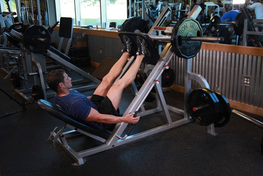 Leg Press, position 1 of 2