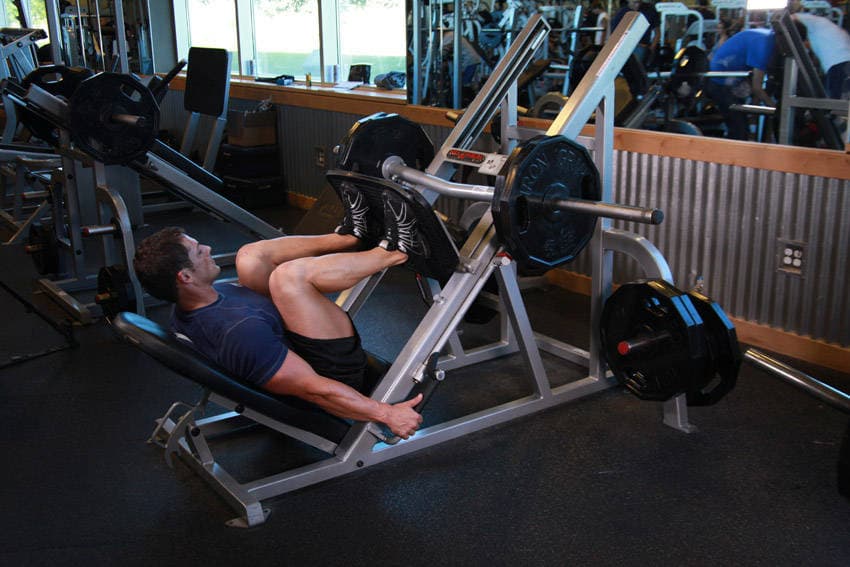 Leg Press, position 2 of 2