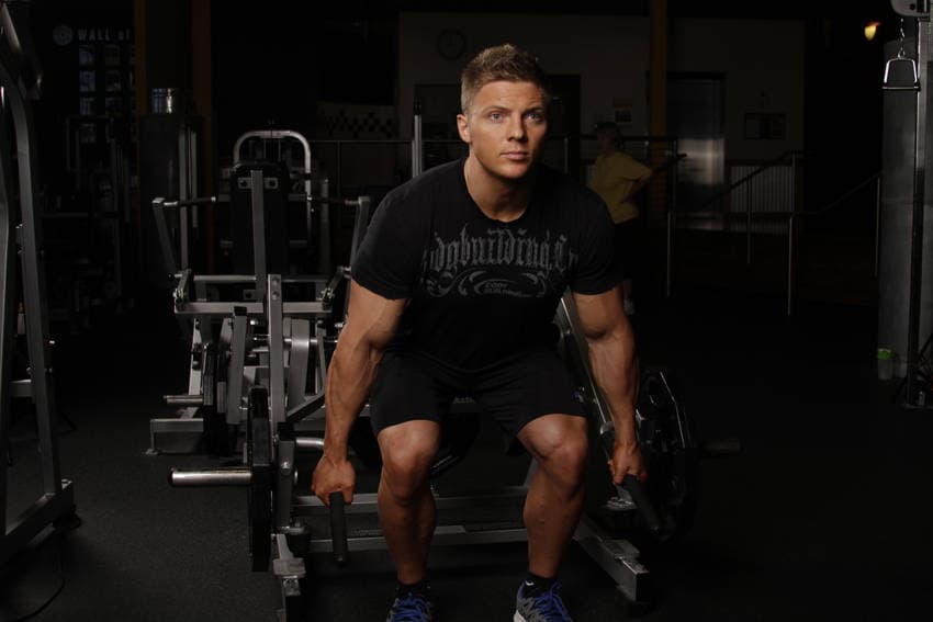 Leverage Deadlift, position 1 of 2