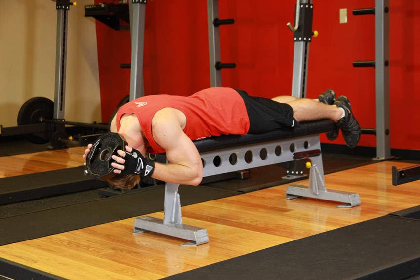 Lying Face Down Plate Neck Resistance, position 1 of 2