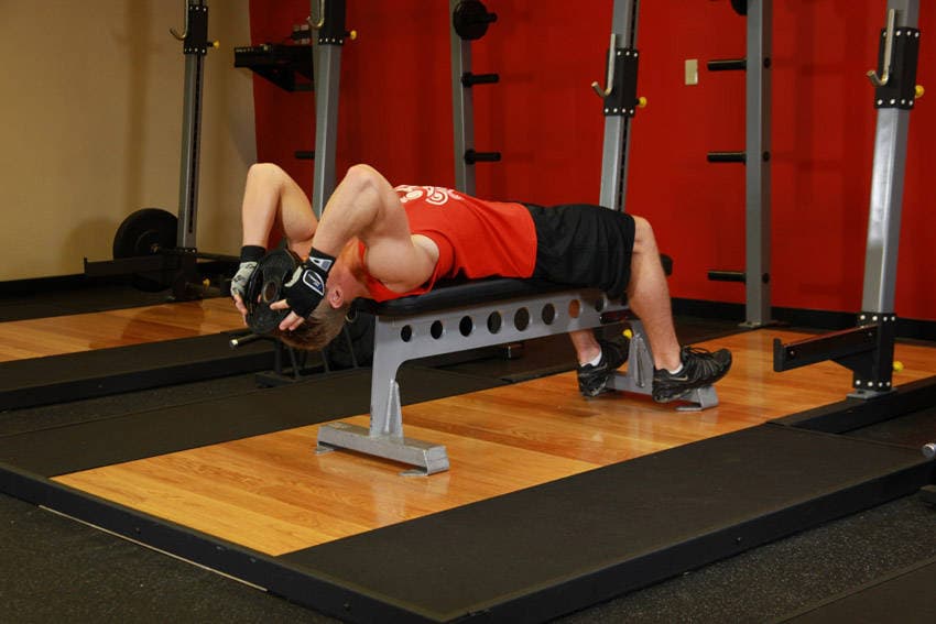Lying Face Up Plate Neck Resistance, position 1 of 2