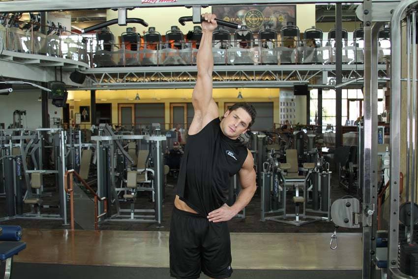 One Handed Hang, position 1 of 2