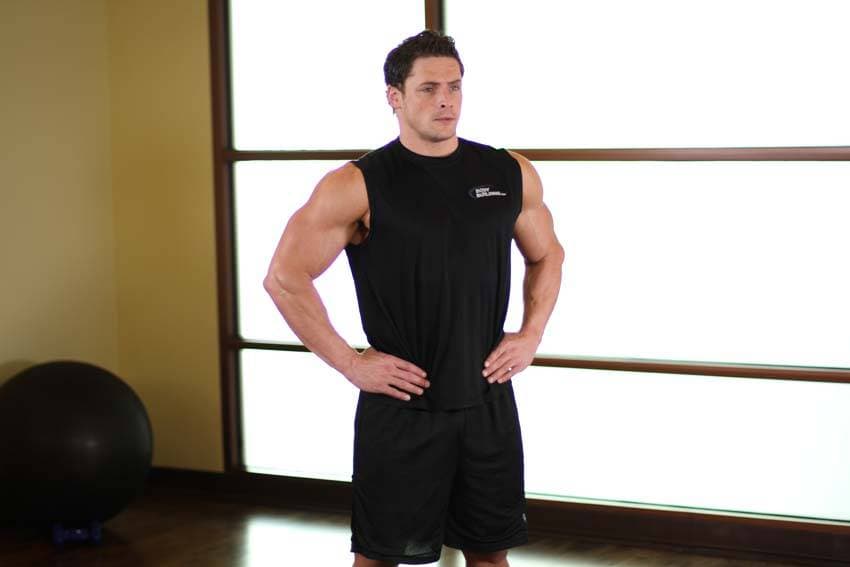 Overhead Stretch, position 1 of 2