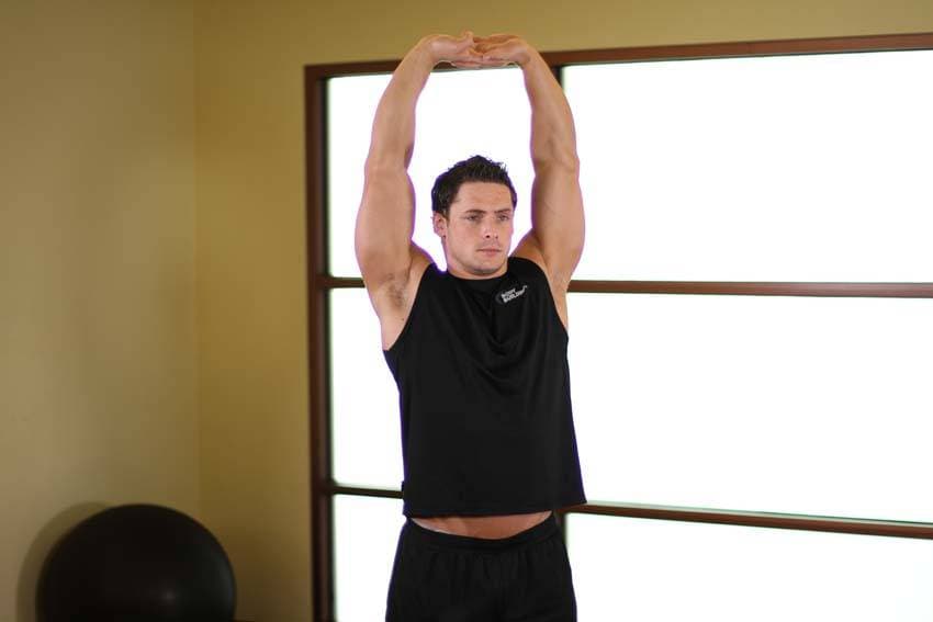Overhead Stretch, position 2 of 2