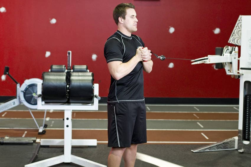 Pallof Press With Rotation, position 1 of 2